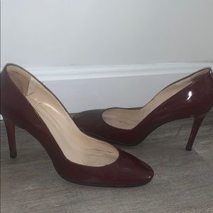 Christian Louboutin Vintage Dark Red Pumps